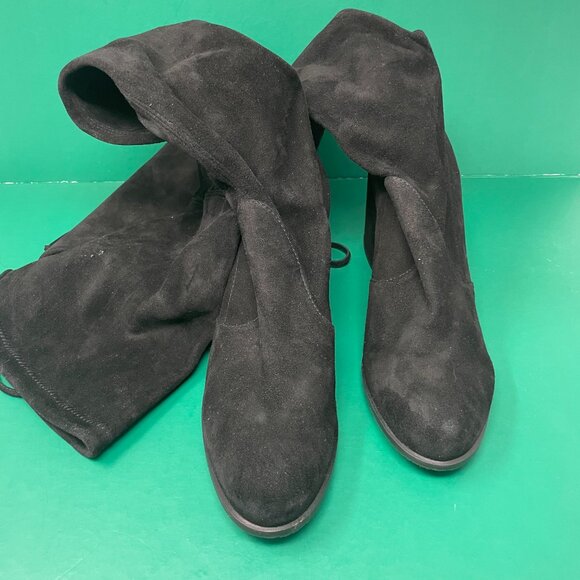 Stuart Weitzman | Tieland Boots in Black - Picture 1 of 10